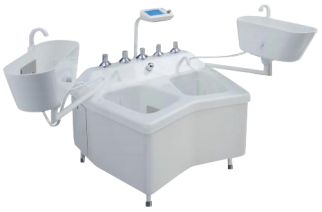 Электрогальваническая ванна для конечностей 4-х камерная (2 камеры для ног и 2 отдельные для рук)