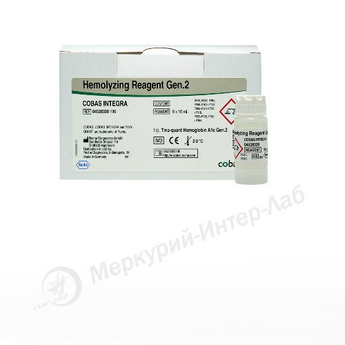 HbA1c Tina-Quant hemolyzing reagent. Лизирующий реагент (в кассете) 51 мл