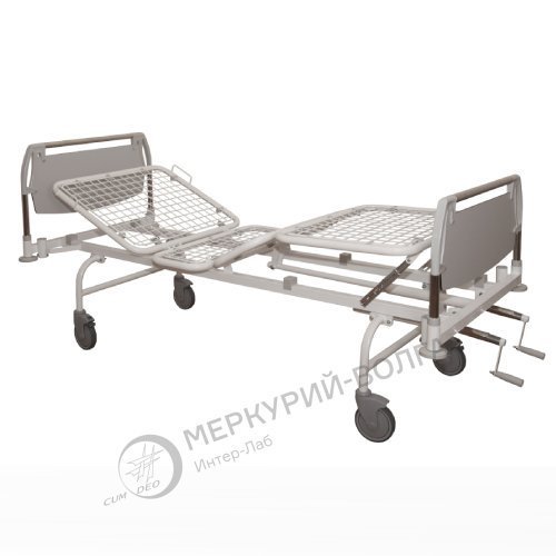 Кровать медицинская многофункциональная механическая К‑ДЗМО‑1‑4‑В фото 2