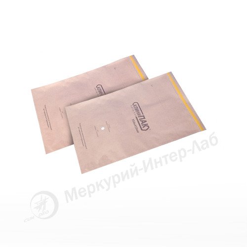 Пакеты для стерилизации Клинипак бумажные, крафт, плоские,  размер 100x250 мм