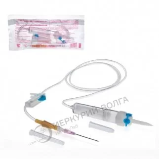 Система трансфузионная для переливания крови игла 1,2х40 18G SFM