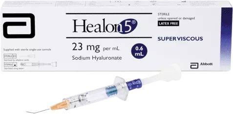 Вискоадаптивный вискоэластик HEALON 5 (2.3% гиалуронат натрия)