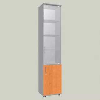 Шкаф для документов с 1-ой стеклянной дверцей ШС-1 450х400х2100мм